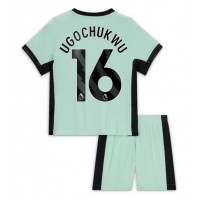 Chelsea Lesley Ugochukwu #16 Kolmas Peliasu Lasten 2023-24 Lyhythihainen (+ Lyhyet housut)